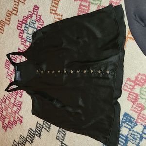 Maeve by Anthropologie black tank top size  0